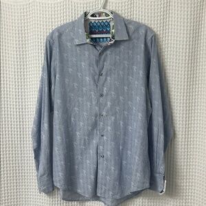 Robert Graham Men’s Large Button Down Long Sleeve Shirt